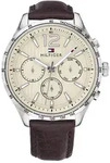 Tommy Hilfiger Herrenuhr 1791467 - Silber/Braun