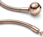 PANDORA Moments Schlangenkette f&uuml;r Damen, ros&eacute; - Rosa