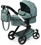 Bayer Design 17058AA Puppenwagen Xeo mit Tasche, wandelbar als Puppenjogger,