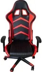 Gaming-Stuhl, schwarz-rot, Nacken- R&uuml;ckenkissen, Gamerstuhl, B&uuml;rostuhl - Rot