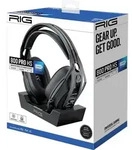 nacon RIG 800 PRO HS, schwarz, USB, kabellos Gaming-Headset (kompatibel mit PC, PS4