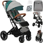 MoMi ESTELLE DAKAR &ndash; Ultraleichter Baby Kompaktbuggy mit XL-R&auml;dern,