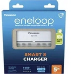 Panasonic Eneloop Smart 8 Charg. BQ-CC63 ohne Akkus - Wei&szlig;