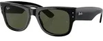 RAY-BAN Mega Wayfarer Sonnenbrille schwarz 51 - Schwarz