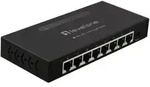 LevelOne 8-Port-Gigabit Ethernet-Switch, Unmanaged, Gigabit Ethernet (10/100/1000),