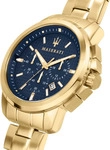 Uhren Maserati R8873621021 - Dunkelblau/Gold