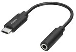Hama 00205282, USB C, 3.5mm, Schwarz, Stecker, Buchse, 229 mm - Schwarz
