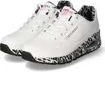 Skechers Low Sneaker UNO LOVING LOVE Damen Kunstleder Wei&szlig; Gr&ouml;&szlig;e: 401/2 -...