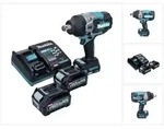 Makita TW 001 GD201 Akku Schlagschrauber 40 V max. 1800 Nm Brushless XGT + 2x...