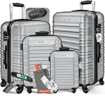 KESSER&reg; 4tlg. Hartschalenkofferset Hartschalenkoffer Reisekoffer Set Reisekofferset