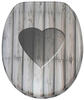 SANILO® WC-Sitz Wooden Heart
