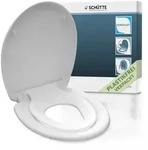 SCH&Uuml;TTE FAMILY WHITE WC Sitz mit Kindersitz, Duroplast Toilettendeckel mit