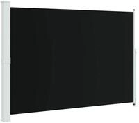 vidaXL Seitenmarkise Ausziehbar 200x314 cm Schwarz