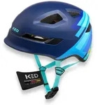 KED Pop II Kinder Fahrradhelm mit LED R&uuml;cklicht &ndash; Verbesserte Bel&uuml;ftung F&uuml;r Mehr