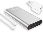 RealPower Powerbank PB-20000PD Pro Set silber 20.000mAh - Silber