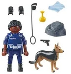 PLAYMOBIL SpecialPlus Polizist mit Sp&uuml;rhund, 4 Jahr(e), Mehrfarbig, Kunststoff -
