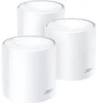 TP-Link AX3000 Wi-Fi 6 WLAN Mesh System, 3er Pack, Wei&szlig;, Intern, Leistung, Status,