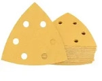 EXPERT C470 Schleifblatt, 93x93mm, K80, 6 L&ouml;cher, 50-tlg.