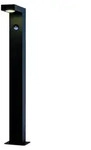Lucide Au&szlig;enleuchte LED warmwei&szlig; mit Bewegungssensor Anthrazit 60 cm IP54 -...