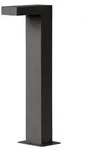 Lucide Au&szlig;enlampe Anthrazit, 40 cm H&ouml;he, integrierte LED, IP54, warmwei&szlig; - Grau