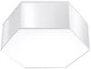 Deckenleuchte SUNDE 11 weiß 2xE27 60W PVC 11.5x26.5x30.5cm Sollux Lighting