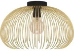 VENEZUELA Wand-/Deckenleuchte Lampe Beleuchtung - H25 x &Oslash;38,5 cm - schwarz, gold -