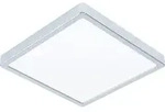 EGLO LED Deckenleuchte Fueva 5, 28,5 cm, Aufbauleuchte, Bad-Deckenlampe aus Metall,