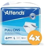 4x Attends Pull-Ons Gr&ouml;&szlig;e L (18 St&uuml;ck)