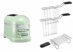 KitchenAid Set 2, 2-Scheiben Toaster Artisan 5KMT2204 Pistazie - Gr&uuml;n