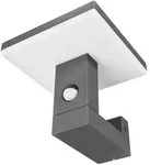 Lucande LED-Au&szlig;enwandleuchte Olesia, Sensor, 15 cm, IP54 - Schwarz