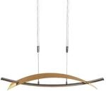 Lucande LED-H&auml;ngeleuchte Marija, 91 cm, goldfarben, dimmbar