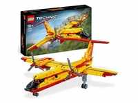 LEGO Technic 42152 Löschflugzeug, Flugzeug-Spielzeug der Feuerwehr mit Motor und