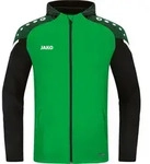 Jako Performance Kapuzenjacke Herren - Soft Green / Schwarz - Gr&uuml;n - XL