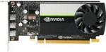 NVIDIA T400 - Grafikkarten - T400 - 4 GB GDDR6 - PCIe 3.0 x16 Low-Profile - 3 x Mini