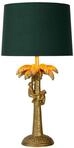 Lucide COCONUT Tischleuchte goldfarben, 30,5x21x30,5 cm (BxHxT), diffuses Licht