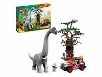 LEGO 76960 Jurassic Park Entdeckung des Brachiosaurus, Dinosaurier Spielzeug mit