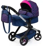Bayer Design 17054AA Kombi-Puppenwagen Xeo mit Tasche, wandelbar als Jogger,