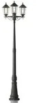 Lindby Au&szlig;enleuchte Nane, 217cm, schwarz, seewasserfest, E27 - Schwarz