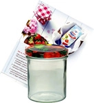 48er Set Sturzglas 350 ml Marmeladenglas Einmachglas Einweckglas To 82 Obst Deckel