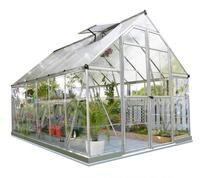 Palram - Canopia Aluminium Gew&auml;chshaus Balance 812 Anthrazit 367x244x229 cm