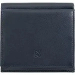 DuDu Geldb&ouml;rse Leder 9,5 cm - Dunkelblau