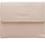 Esquire Leder Geldb&ouml;rse Viktoria Little Wallet Beige - Beige
