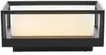 Arcchio LED-Au&szlig;enwandleuchte Ismera, anthrazit/opal, IP65 - Schwarz