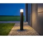 Smartwares OOL-50018, Au&szlig;ensockel-/Pfostenbeleuchtung, Schwarz, Aluminium, IP44,