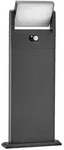 Lindby Novalie LED-Solar-Wegeleuchte - Silber/Grau