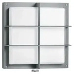 STEINEL L 691 S PMMA, Wandbeleuchtung f&uuml;r den Au&szlig;enbereich, Anthrazit, Aluminium,