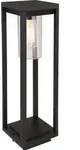 Globo Lighting Au&szlig;enleuchte Aluminium Druckguss schwarz matt, Kunststoff klar, IP44,