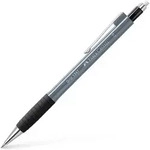 Faber-Castell 134789 - Druckbleistift GRIP 1347 stone grey, H&auml;rtegrad B,