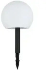 Lindby LED-Solarlampen Lago, RGBW, 3er-Set, Kugeln, Erdspie&szlig; - Wei&szlig;