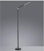 stehleuchte Filigran162 cm LED-Stahl/Glas 3 kg matt schwarz/weiß